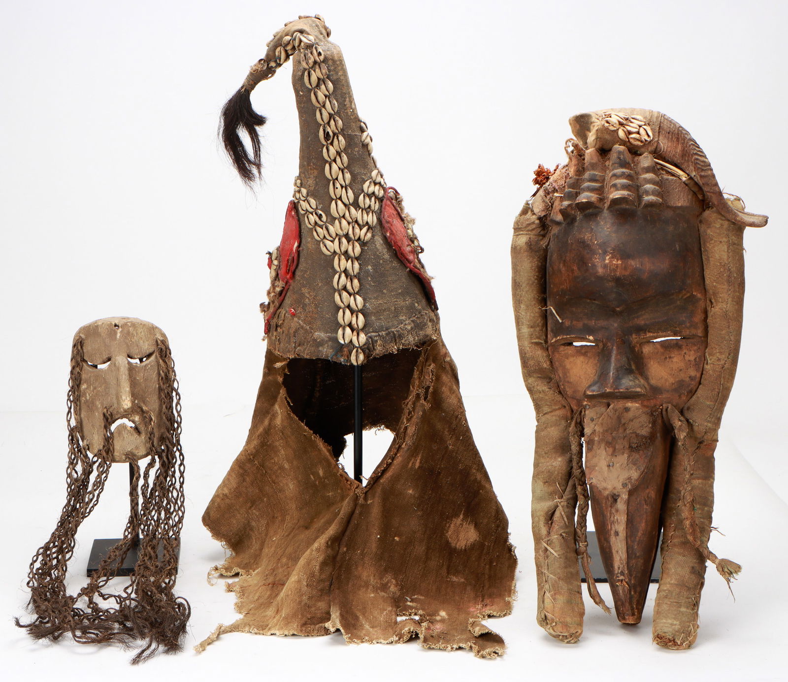 Collector's Lot of African Masks and Headdress (3) (1 of 5)