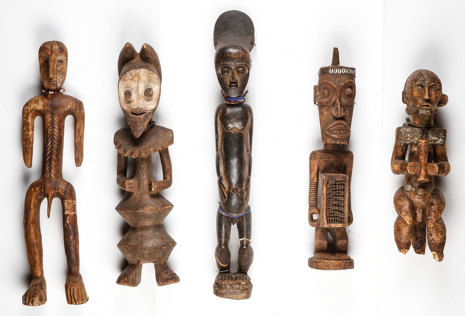 Vintage African Tribal Art Collector's Lot, Mid/Late 20th C. (1 of 4)