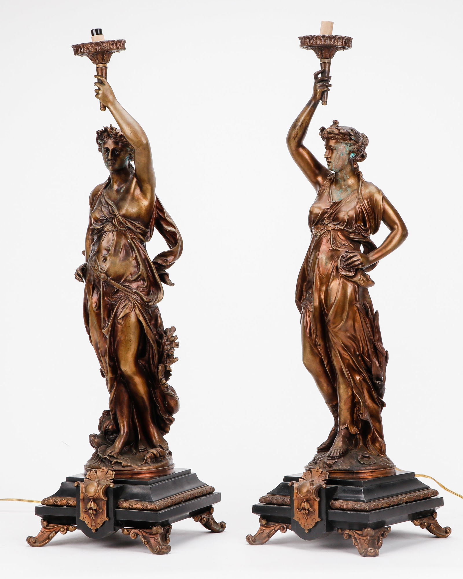 After Jean-Louis Gregoire (French, 1840-1890), Ht 31.5" (1 of 5)