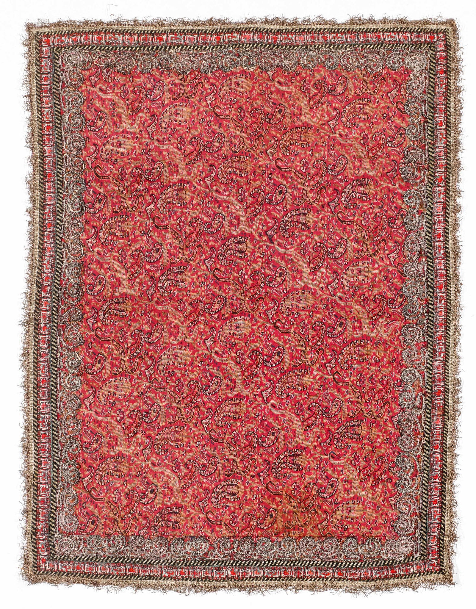Antique Kashmiri Textile, India, 19th C. (1 of 4)
