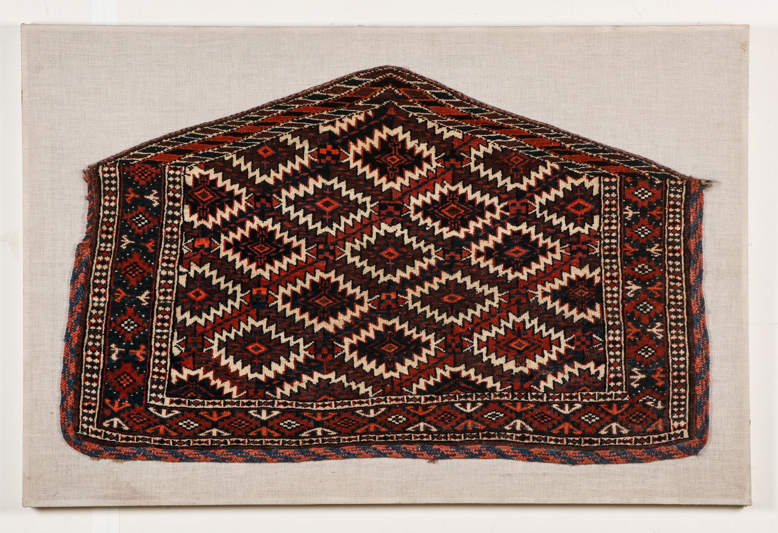 Antique Yomud Asmalyk Rug, Turkmenistan, Late 19th C. (1 of 3)
