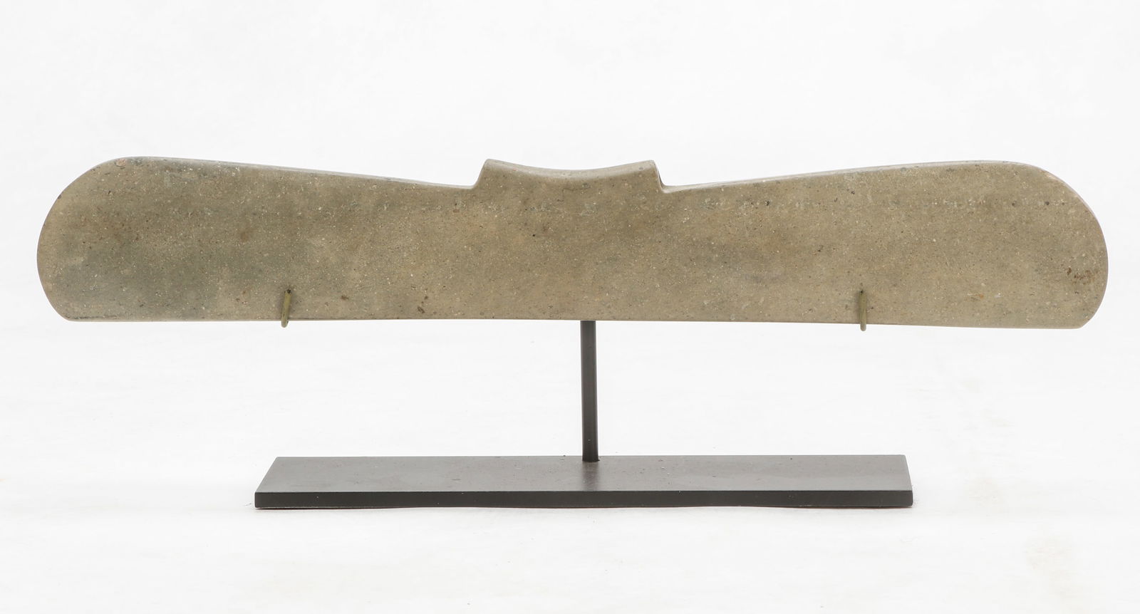 Large Pre-Columbian Tairona Stone Bat Wing Pectoral (1 of 5)