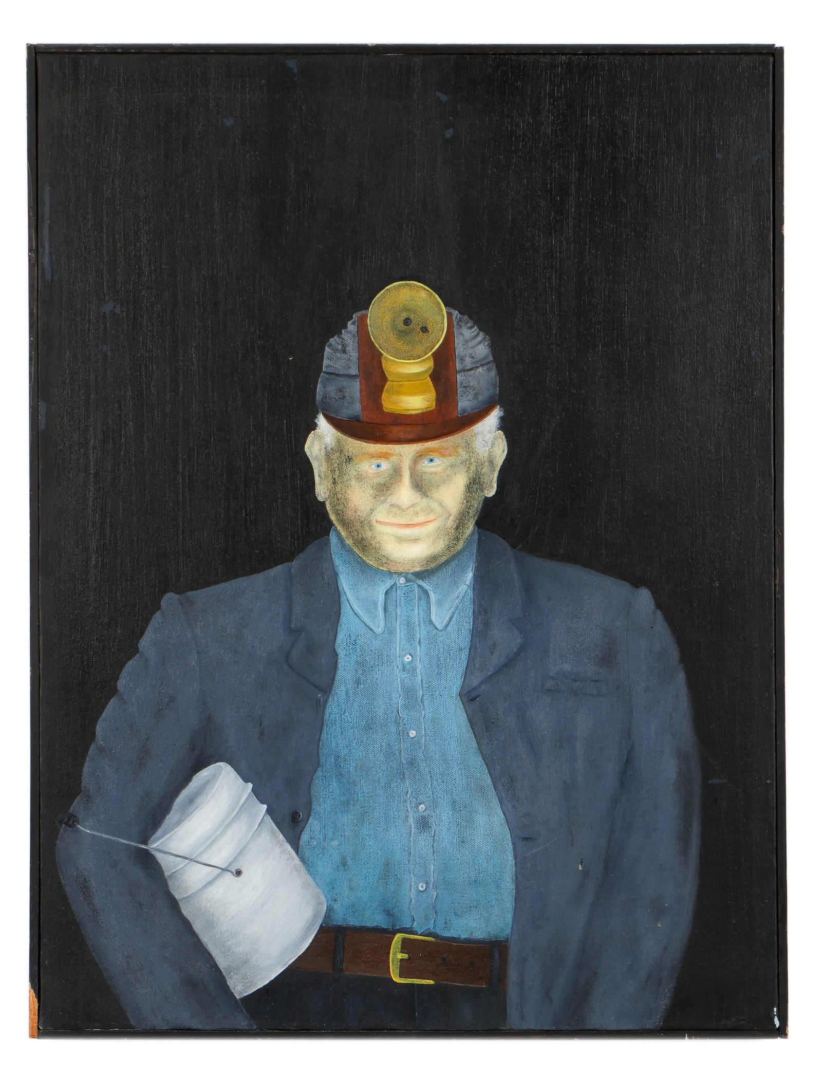 American School (20th c.) Coal Miner Portrait (1 of 2)