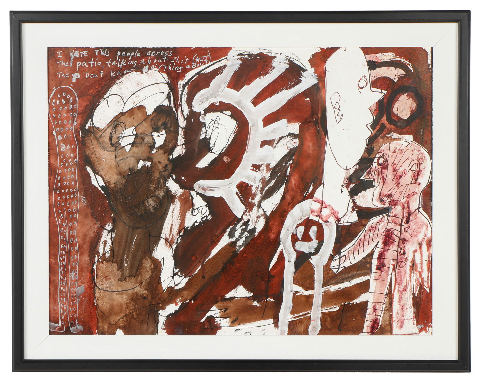 Barry Simons (1943-2009)  "I Hate The People Across the Patio" (1 of 3)