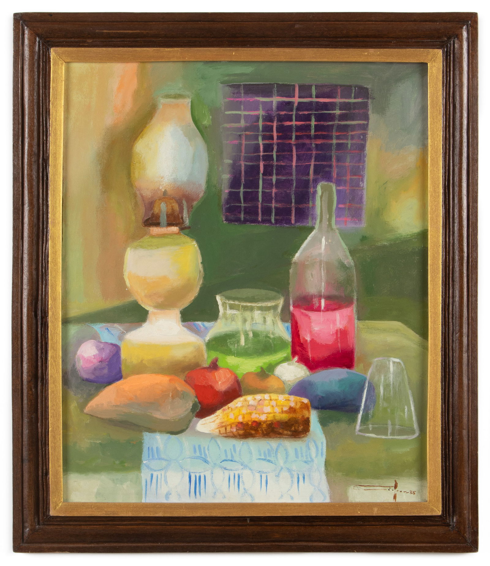 Dieudonne Cedor (1925-2010) "Drinks By Lamp Light" (1 of 3)