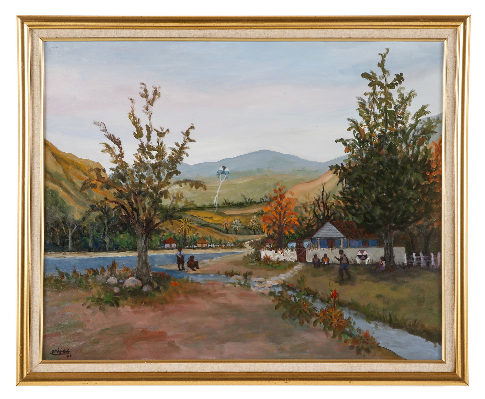 Harry (Arijac) Jacques (Haitian, b. 1937) "Cazale" (1 of 5)