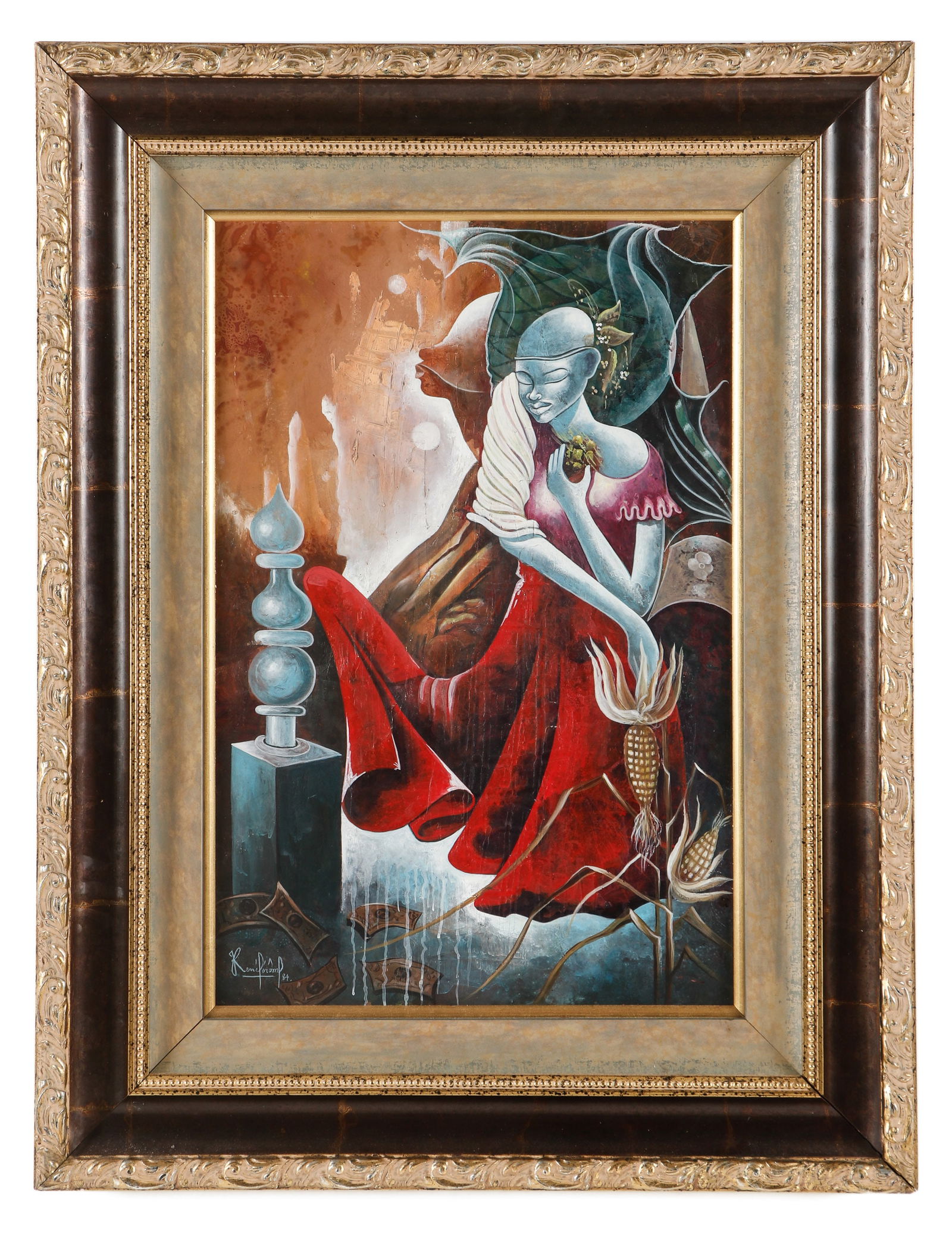 Jean-Rene Jerome (1942-1991) "Still Life/Voodoo" (1 of 3)