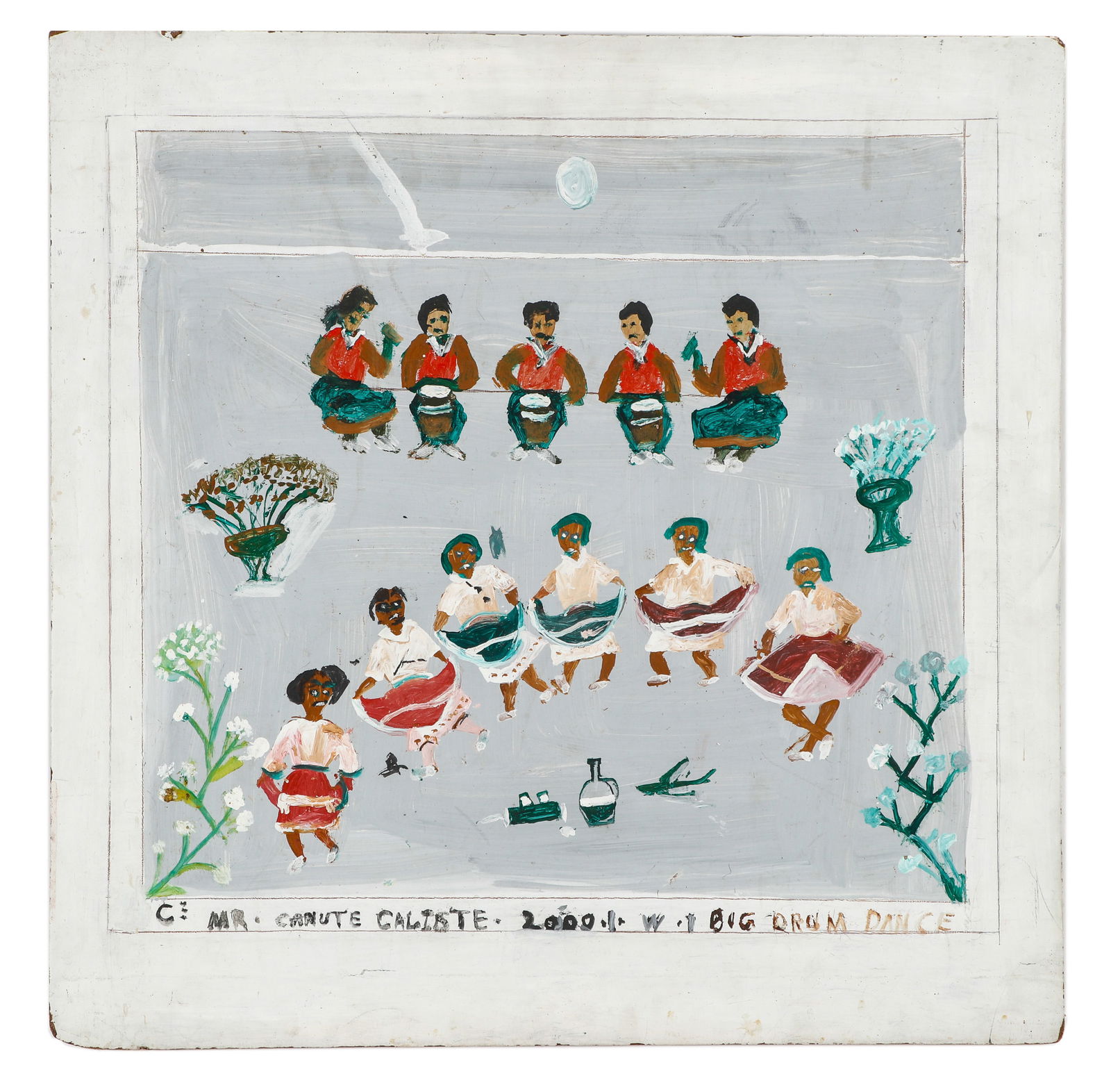 Canute Caliste (Grenada, 1914-2015) "Big Drum Dance" (1 of 4)