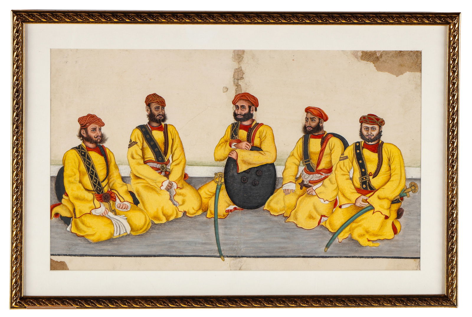 Antique Indian Company School Painting (1 of 2)