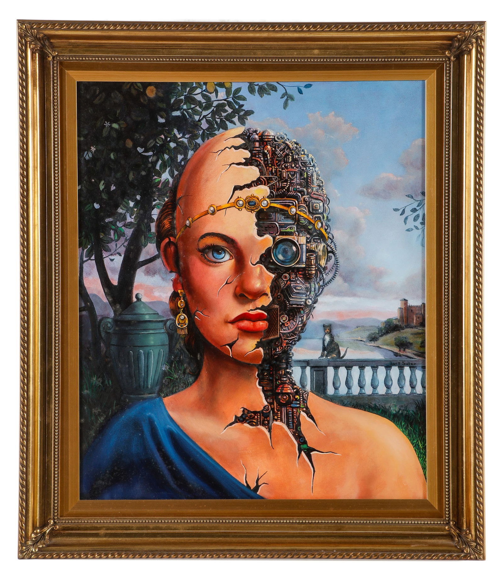 Luis Soler (b. 1943) "Anatomy of the Head" (1 of 3)