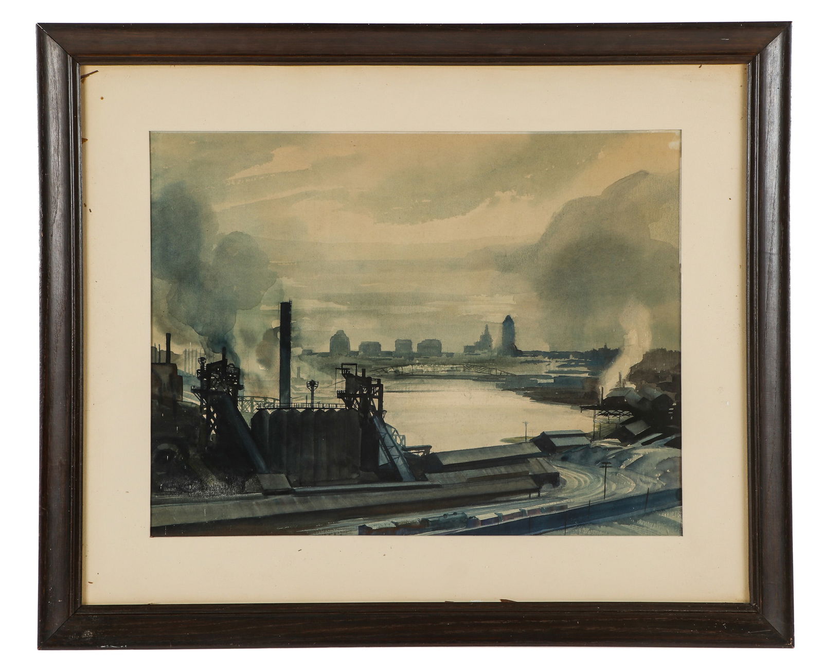 Circle of Aaron Harry Gorson (1872-1933) "Pittsburgh" (1 of 3)