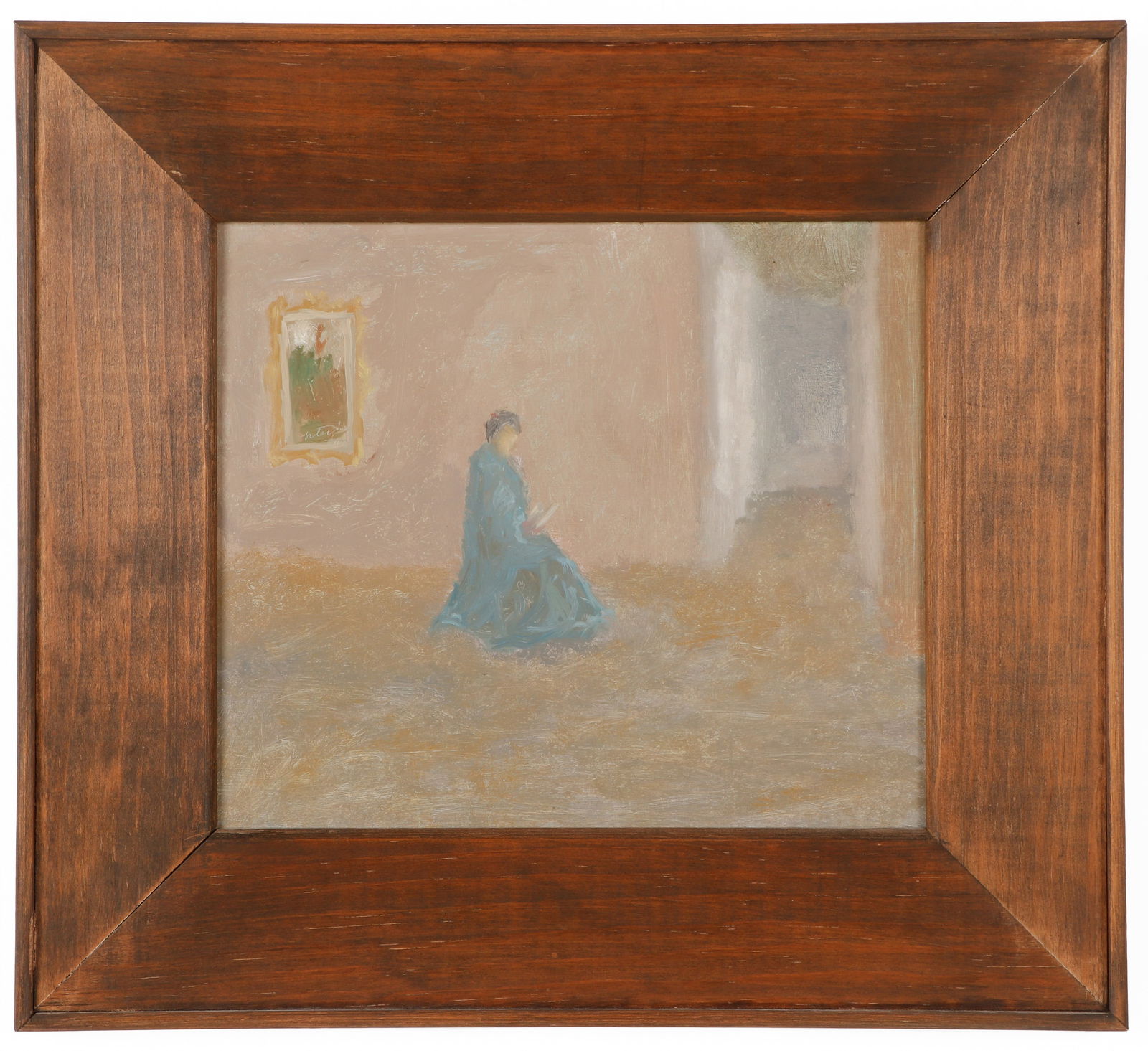 Francis C. Tucker (1931-2012) "Blue Robe", 1980 (1 of 3)