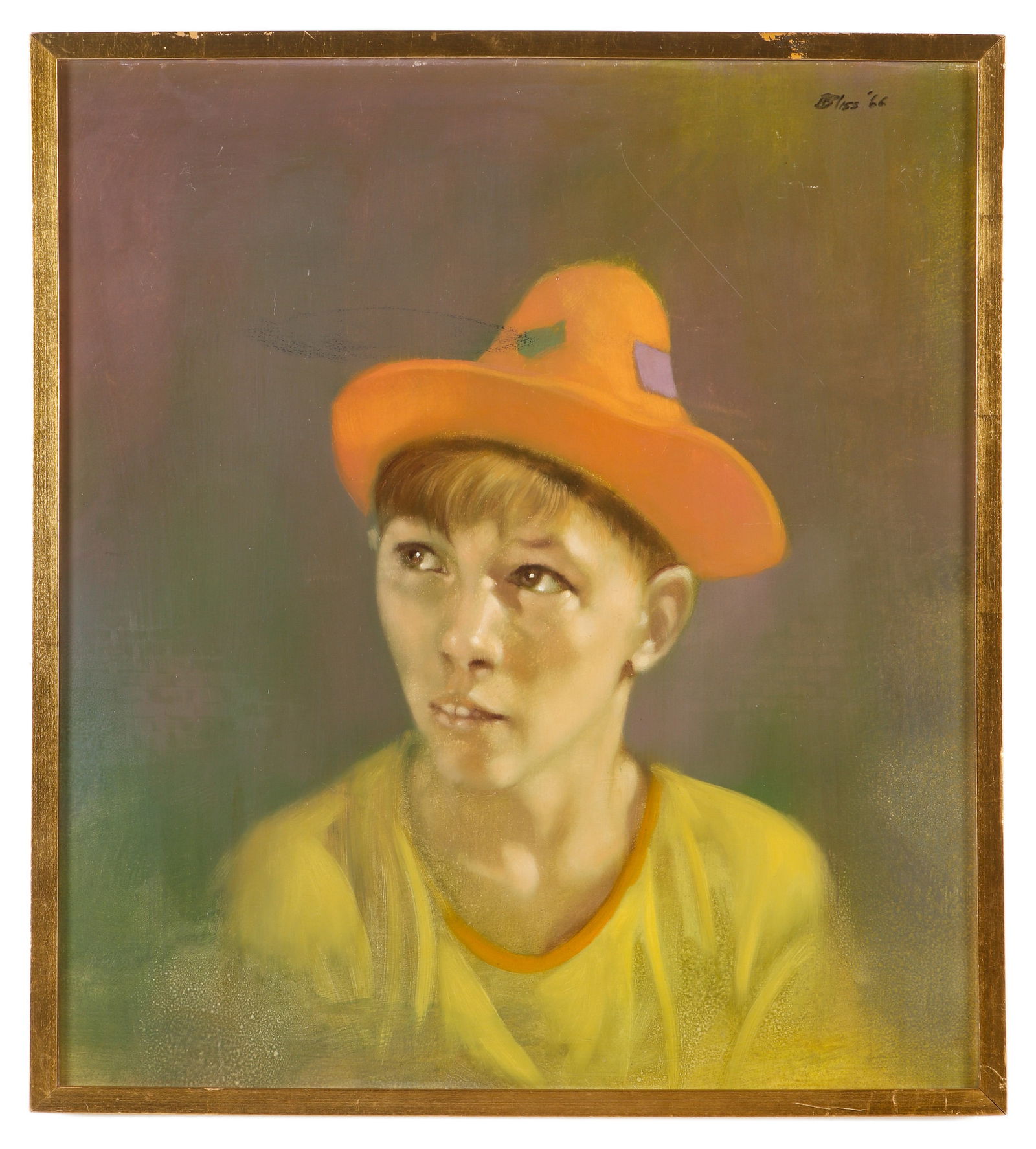 Robert Bliss (1925-1981) "Boy with Orange Hat" (1 of 3)