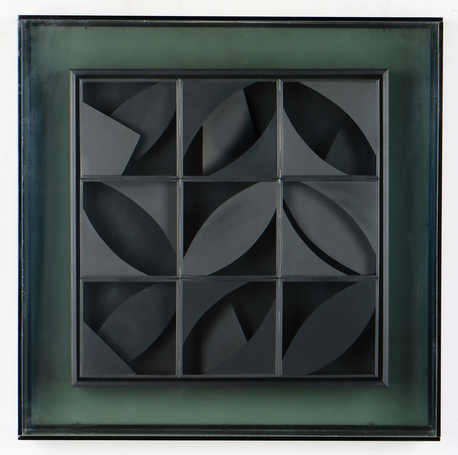 Louise Nevelson (American, 1899-1988) "Night Leaf" (1 of 3)