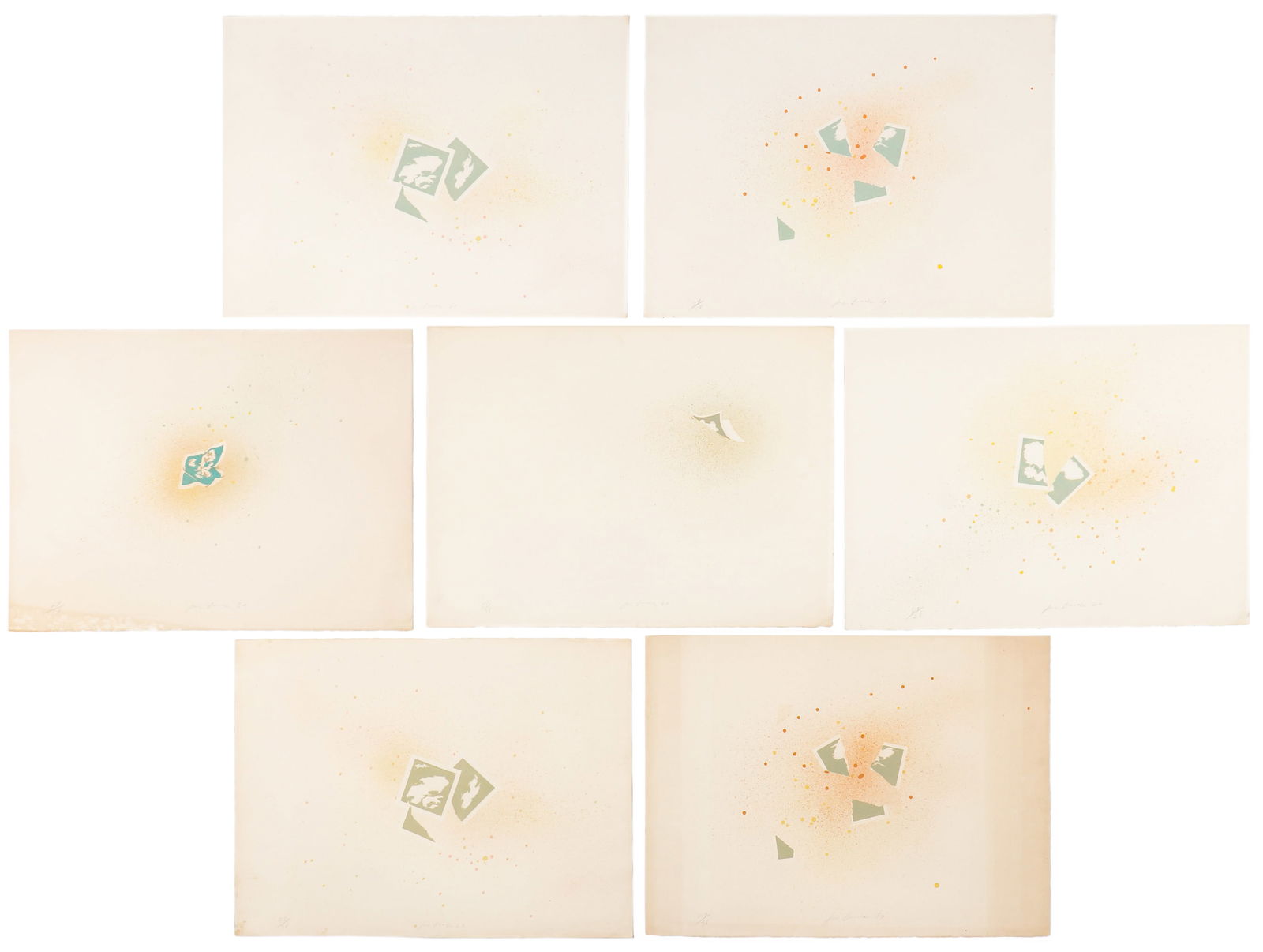 Joe Goode (b. 1937) Group of 7 Works (1 of 6)