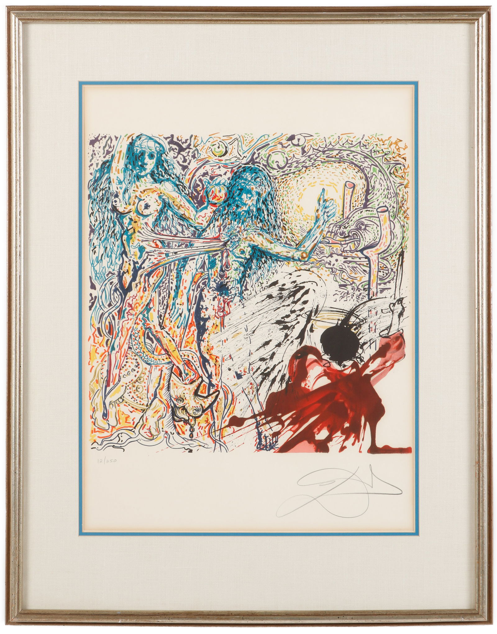 Salvador Dali (1904-1969) Lithograph (1 of 3)