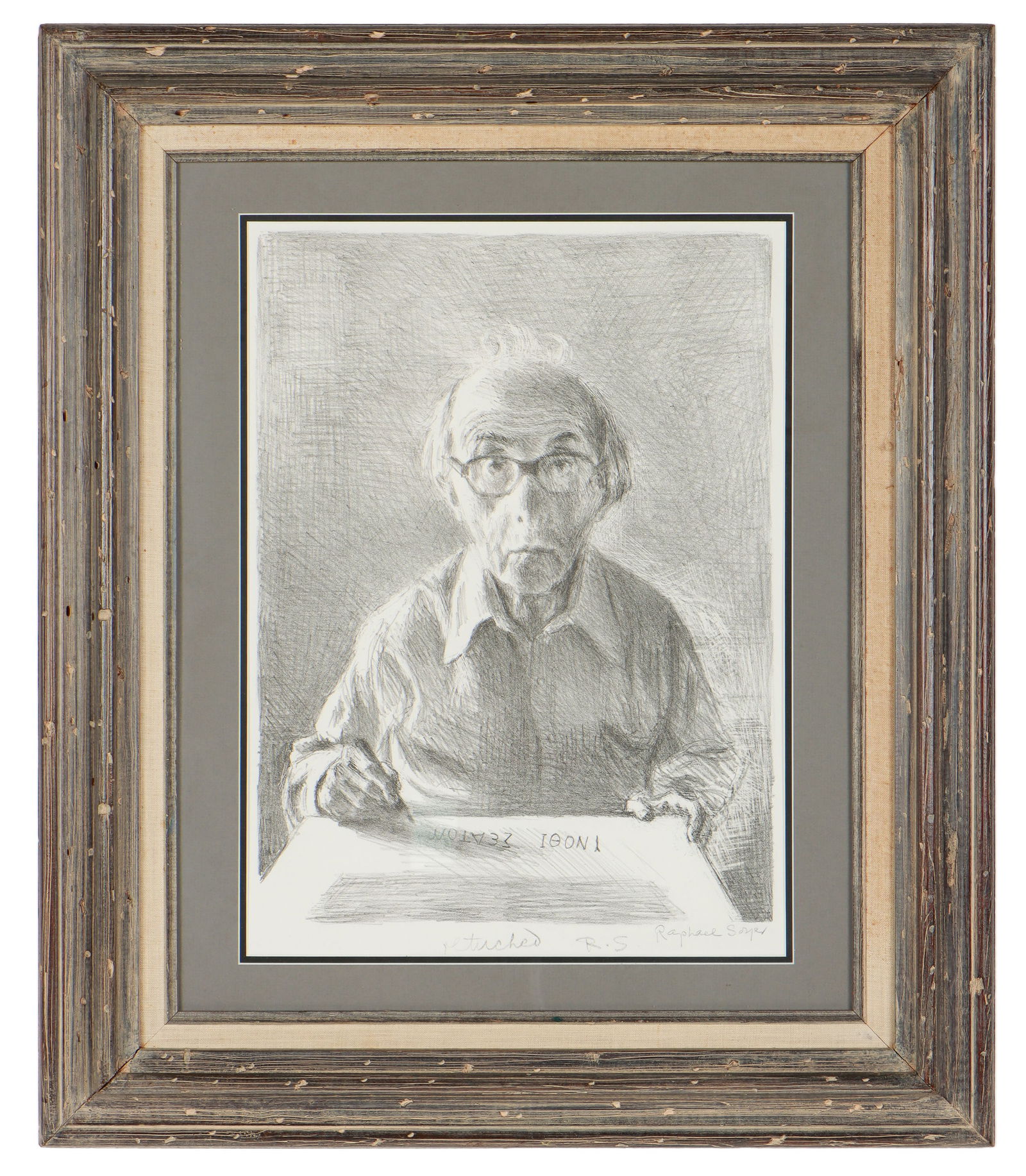 Raphael Soyer (1899-1987) Self Portrait (1 of 3)