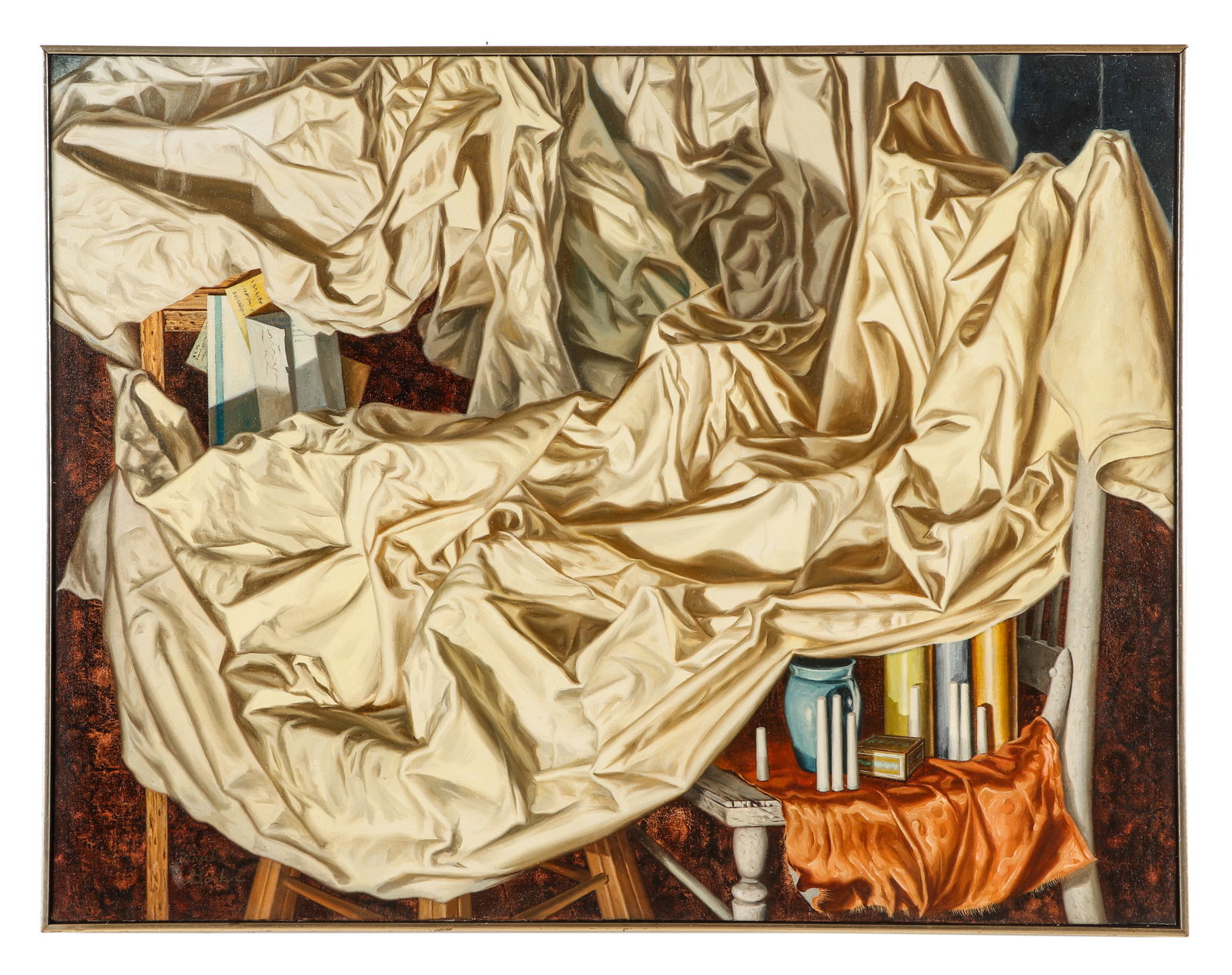 Paul Gorka (American, b. 1931) "A Still Life In Satin" (1 of 3)