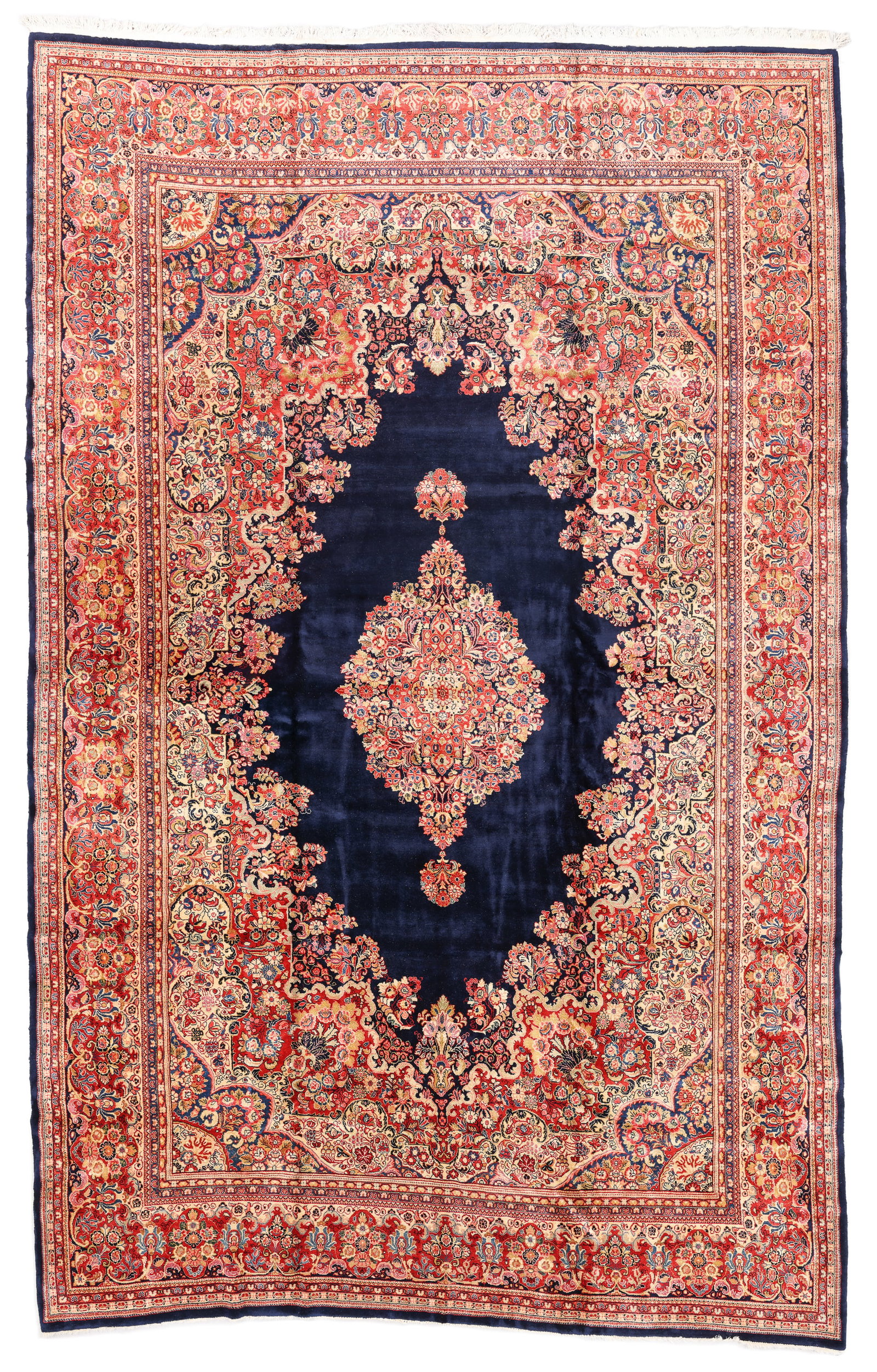 Mansion Size Sarouk Rug, Persia, Ca. 1930, 11'1'' x 17'7'' (1 of 6)