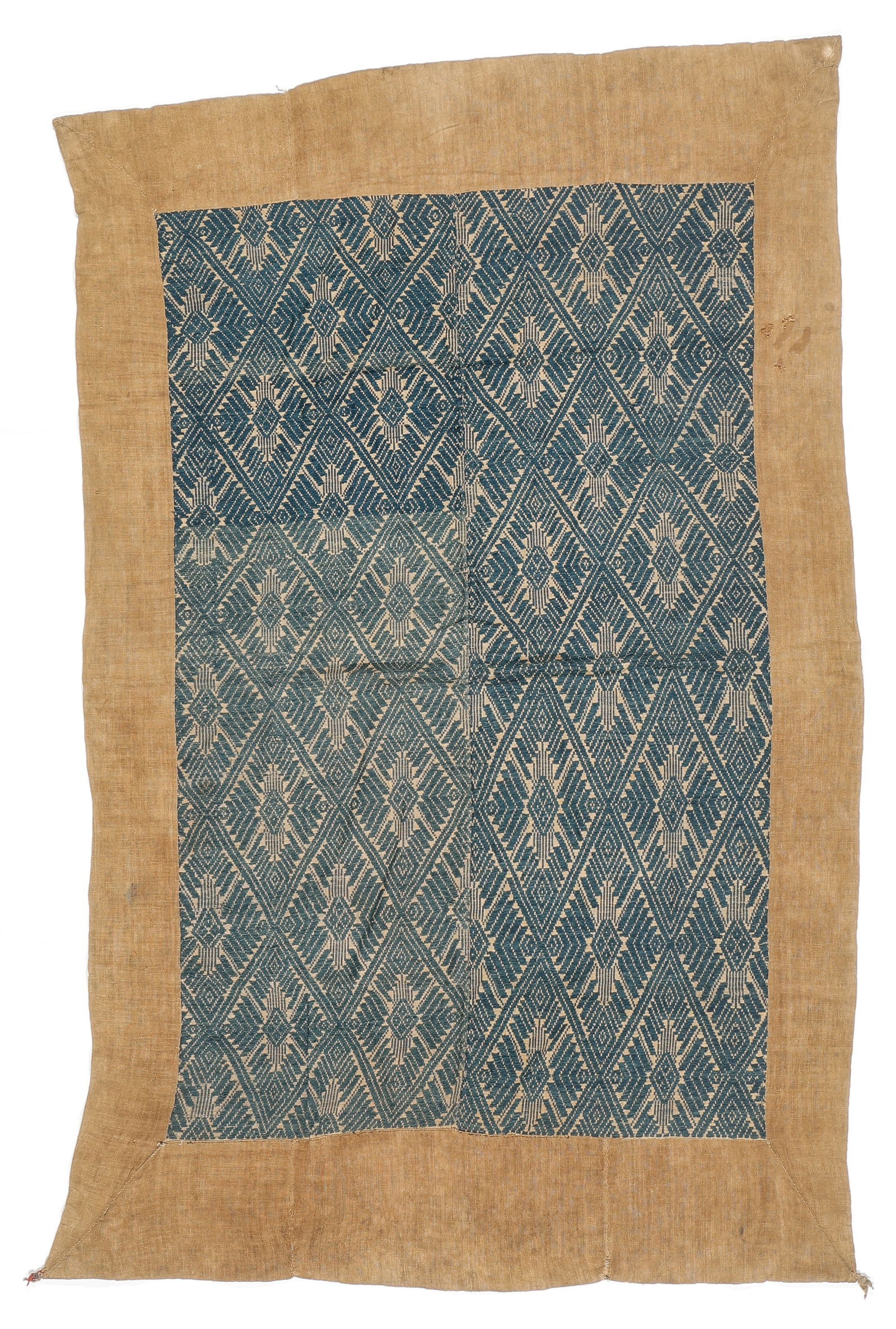 Lao Indigo Blanket, Southeast Asia, Early 20th C. (1 of 4)