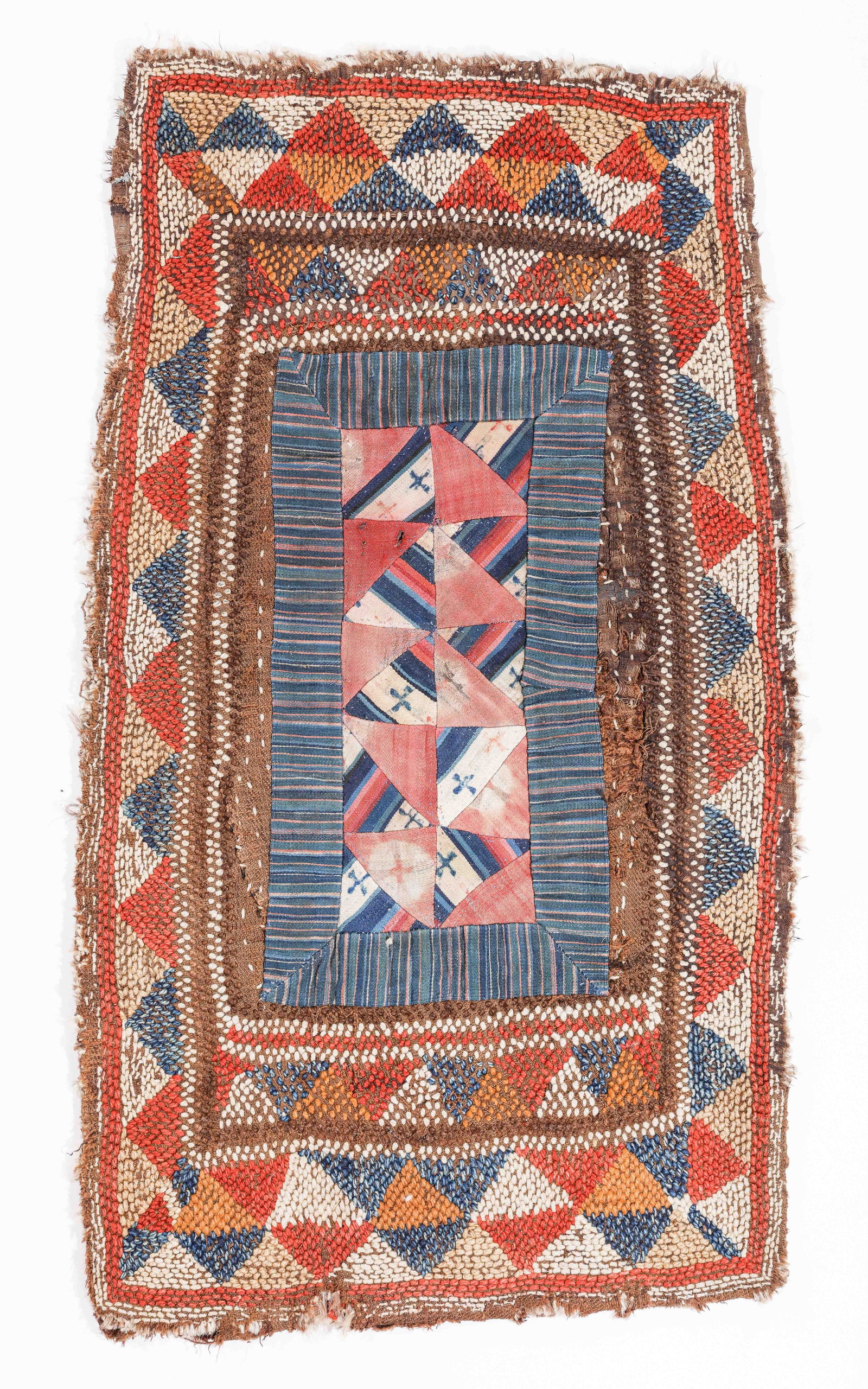 Horse Cover w. Tigma, Tibet, Late 19th C., 2'4'' x 4'1'' (1 of 3)