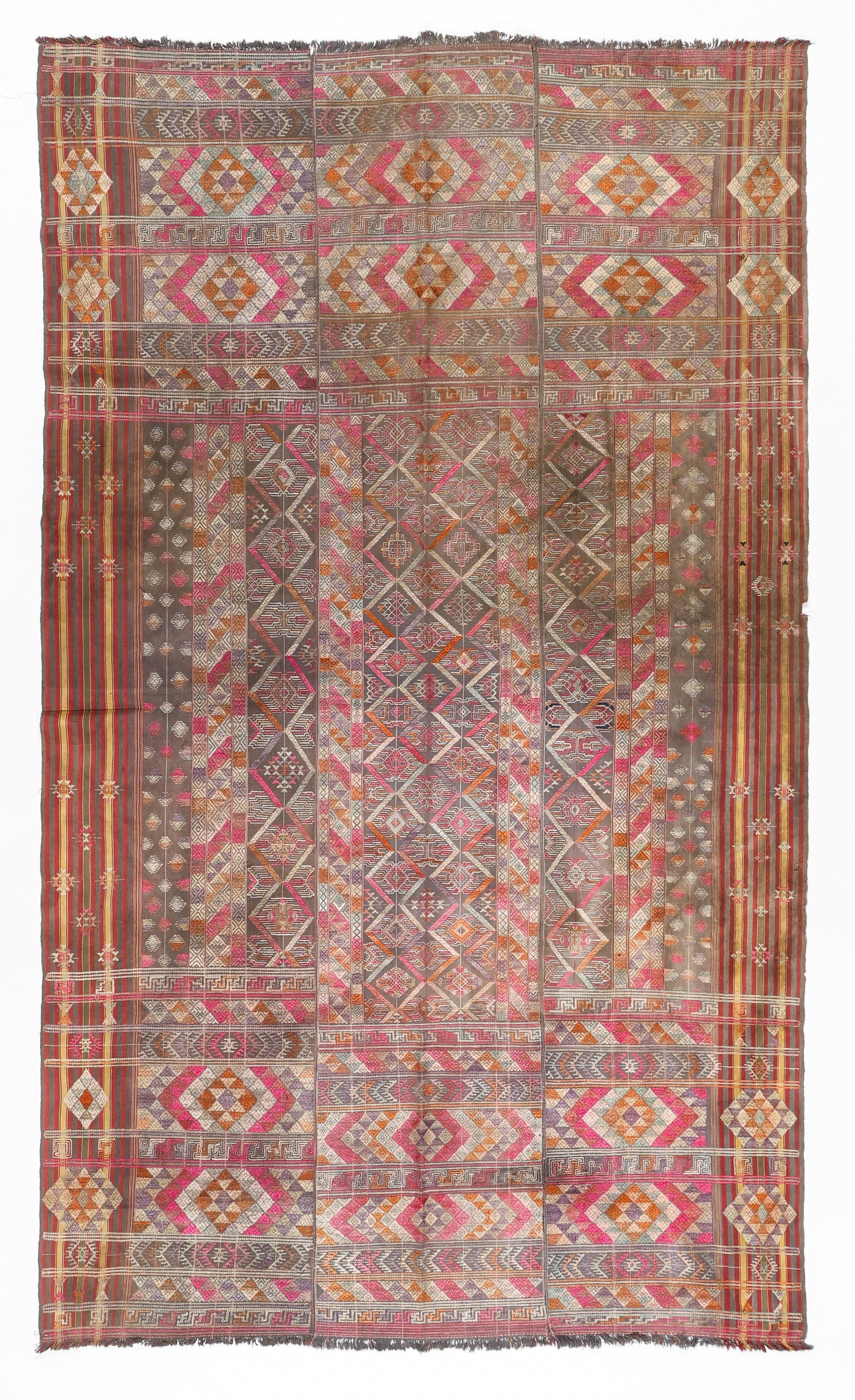 Kira Cloth, Bhutan, Early 20th C., 8'0'' x 4'8'' (1 of 5)