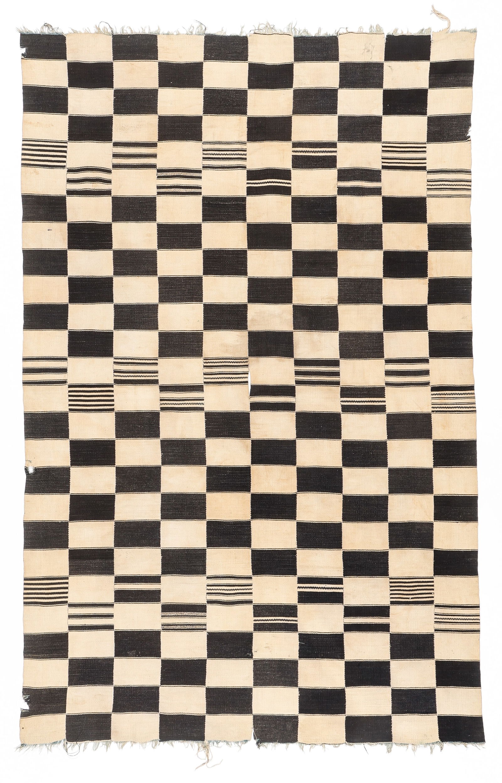 Country Cloth/Kpokpo, Mende, Sierra Leone, Early 20th C., 4'4'' x 6'10'' (1 of 3)