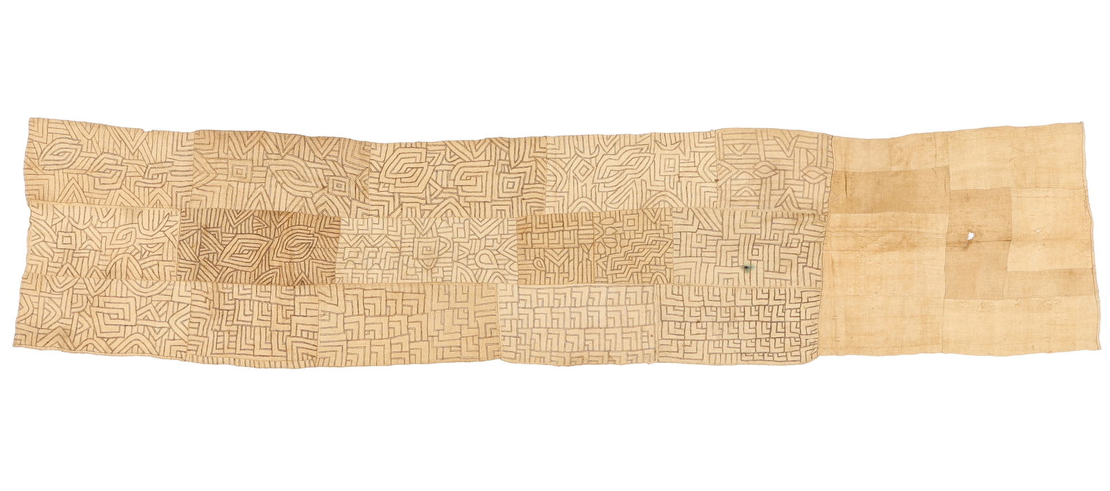 Kuba Cloth Single Panel, Zaire, Early 20th C. (1 of 4)