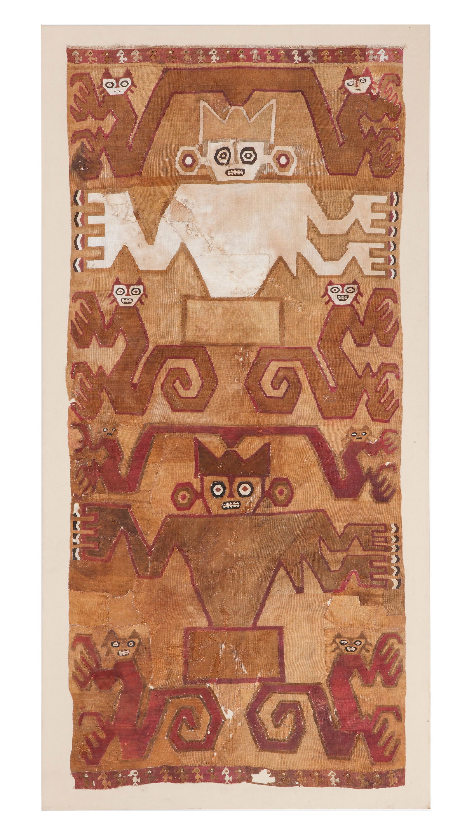 Wall Tapestry, North Coast, Chimu Culture, 1200-1550 CE (1 of 4)