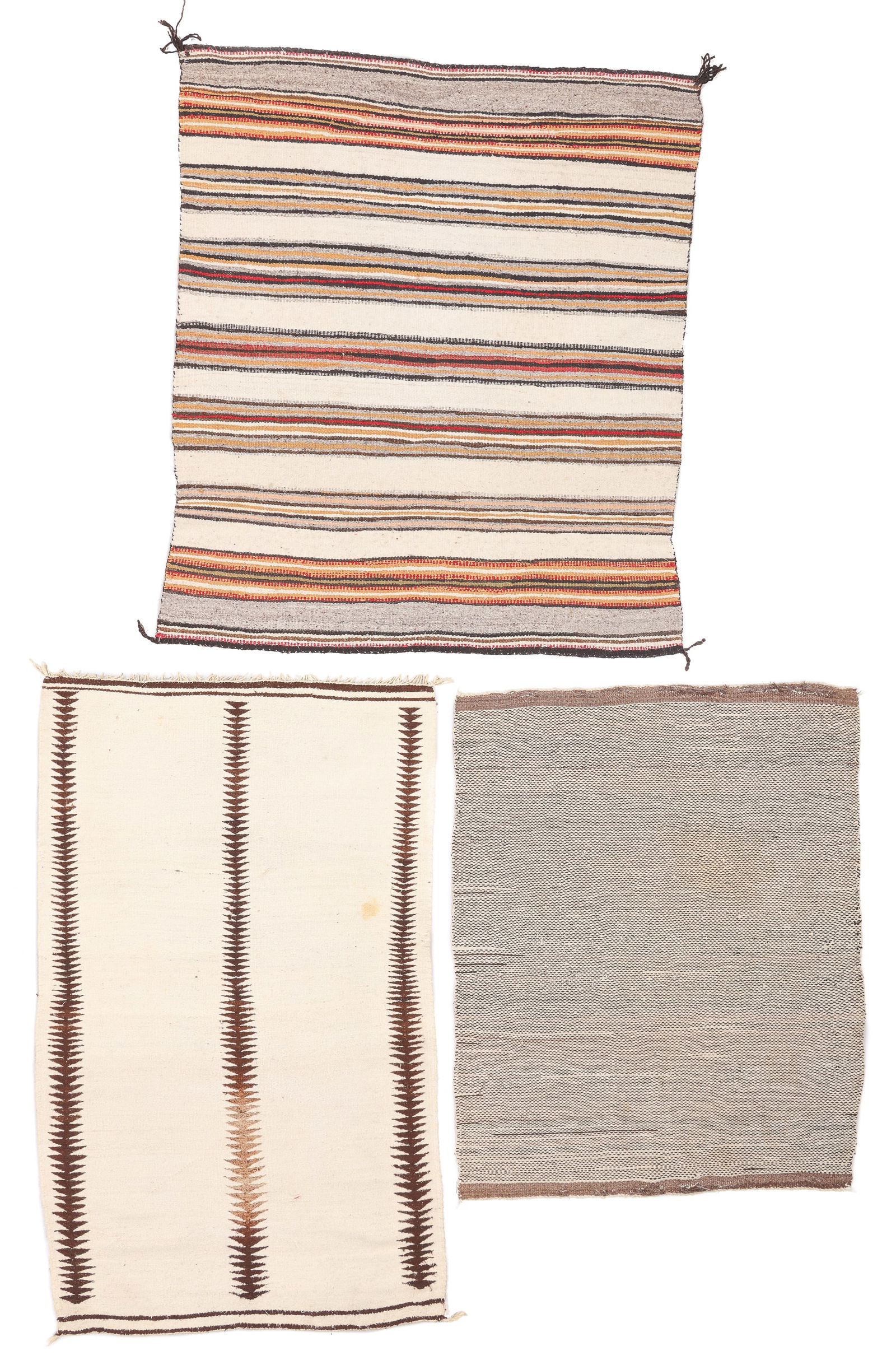 Group of 3 Navajo Weavings, Early 20th C. (1 of 5)