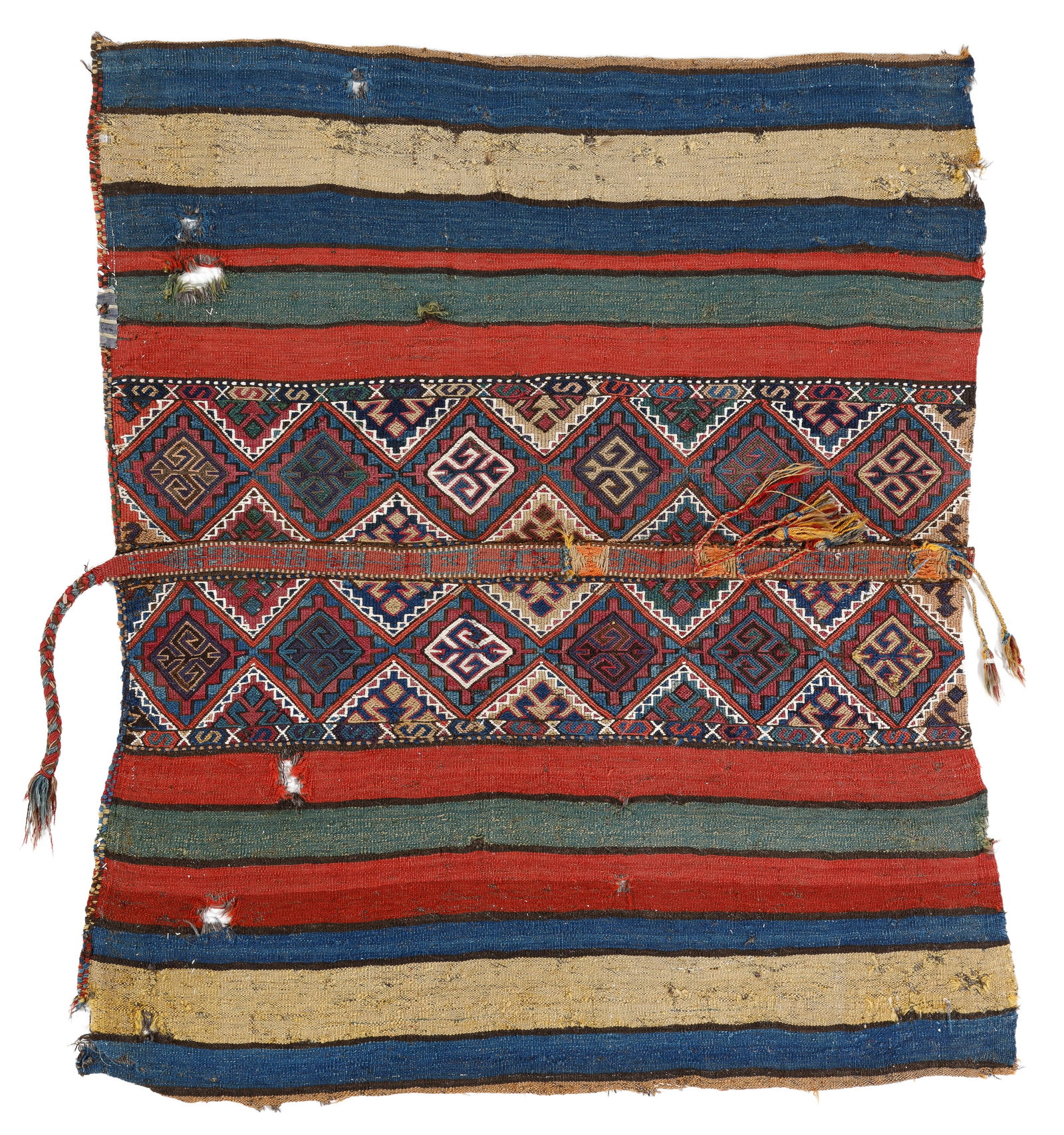 Southeast Anatolian Mixed Weave Kurd Chuval, Ca. 1870 (1 of 4)