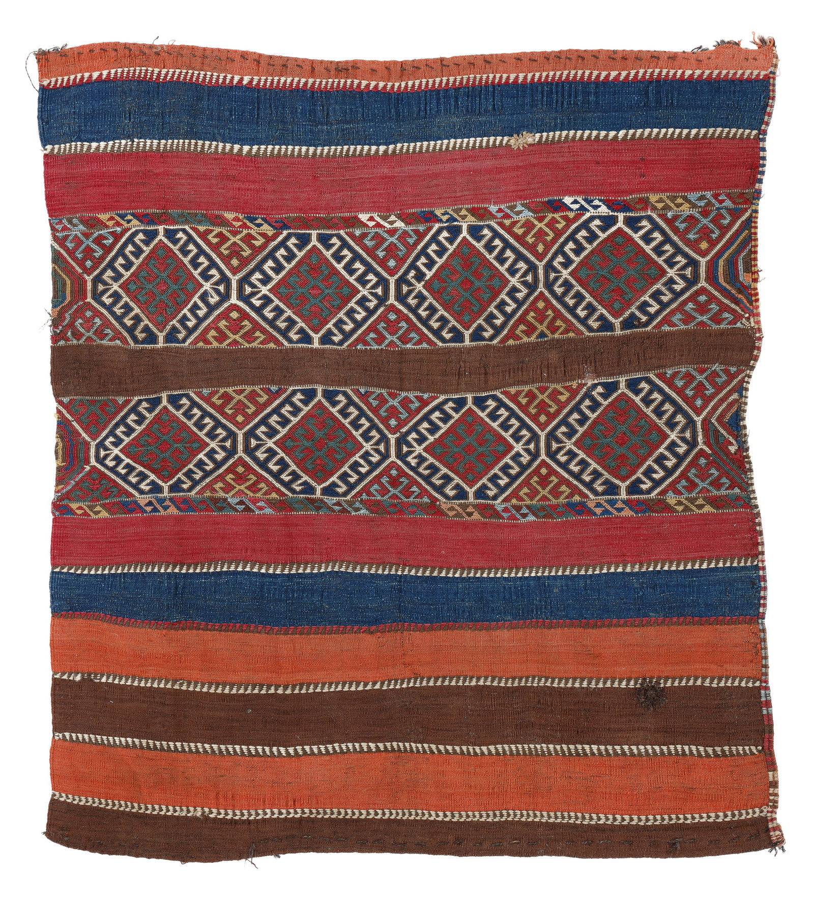 Southeast Anatolian Mixed Weave Kurd Chuval, Ca. 1870 (1 of 4)