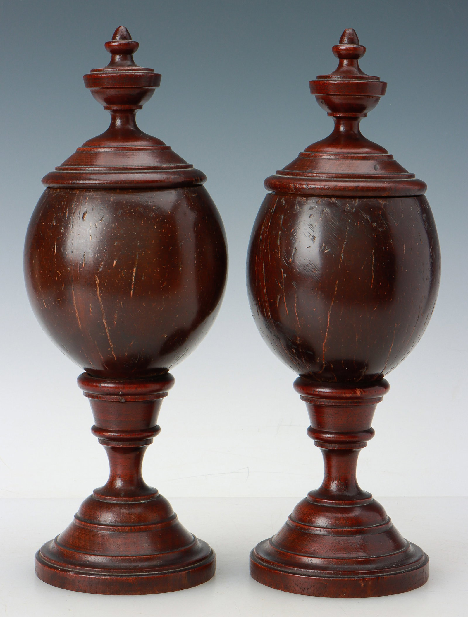 2 George III Coconut Cups and Covers (1 of 4)