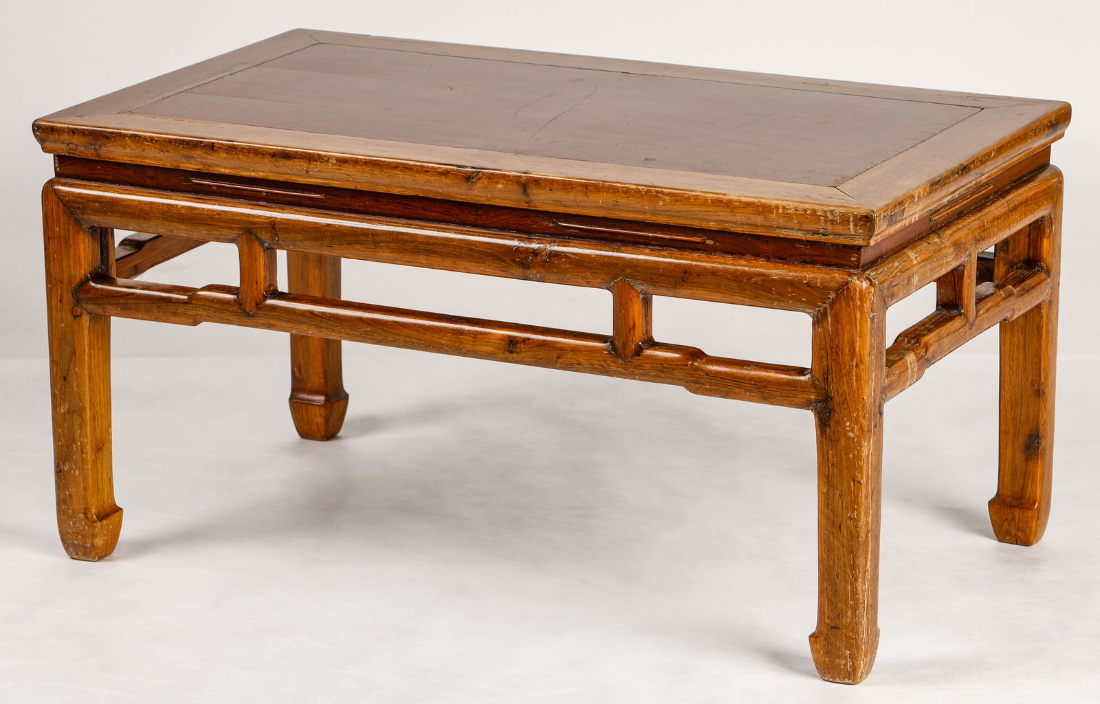 Antique Chinese Elmwood Side Table (1 of 7)