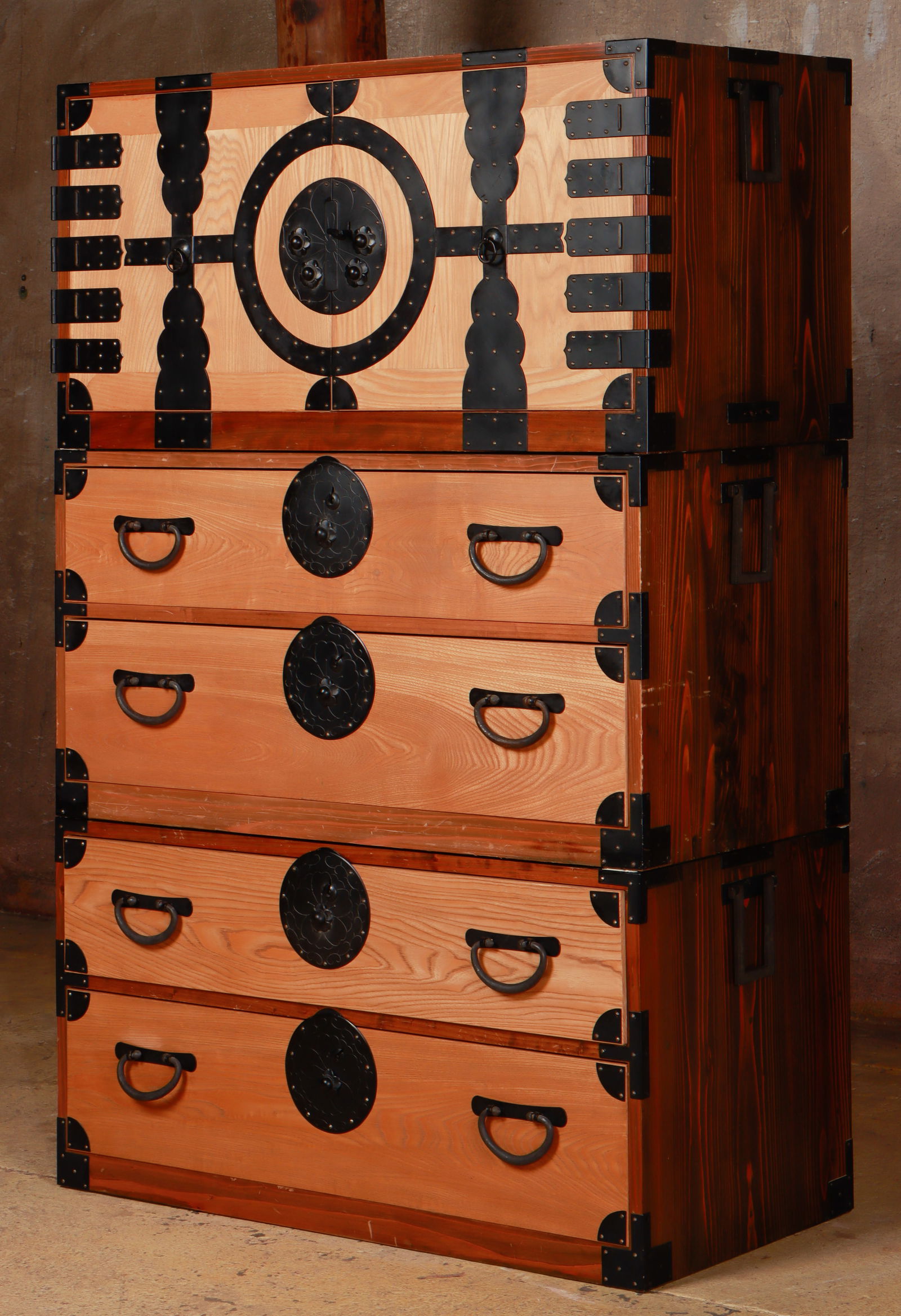 Japanese 3-Piece Tansu (1 of 5)