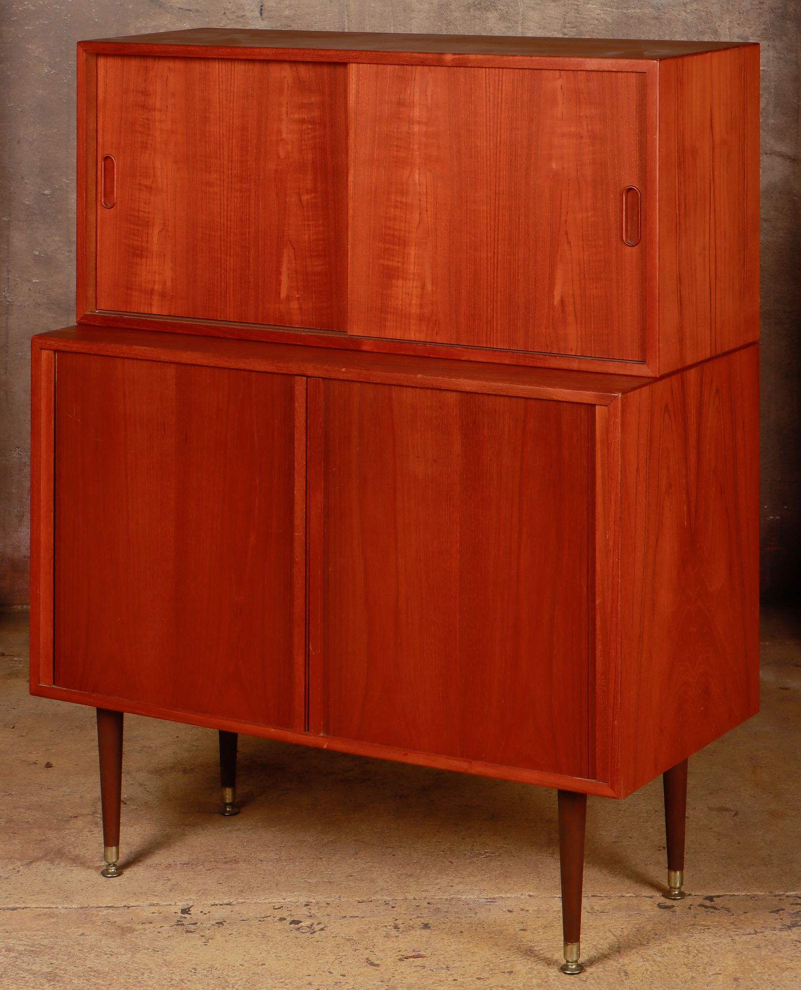 Hansen and Guldborg Danish Mid-Century Modern 2-Piece Cabinet (1 of 5)