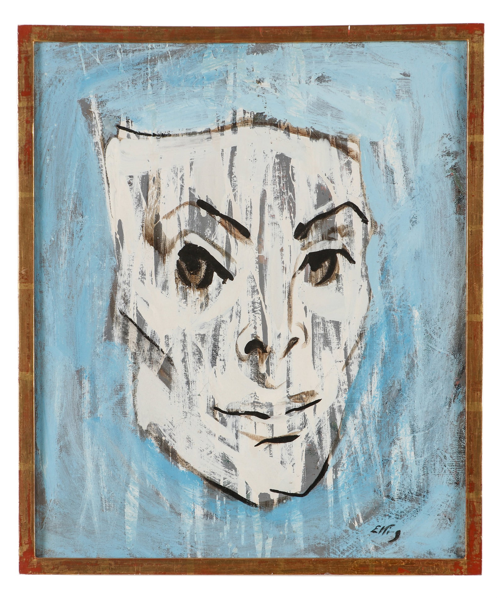 Emlen Pope Etting (American, 1905-1993) Face (1 of 4)