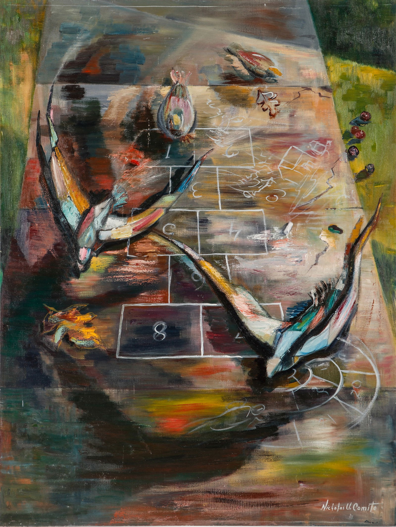 Nicholas U. Comito (1906-1990) "Flight Into Nostalgia" (1 of 5)