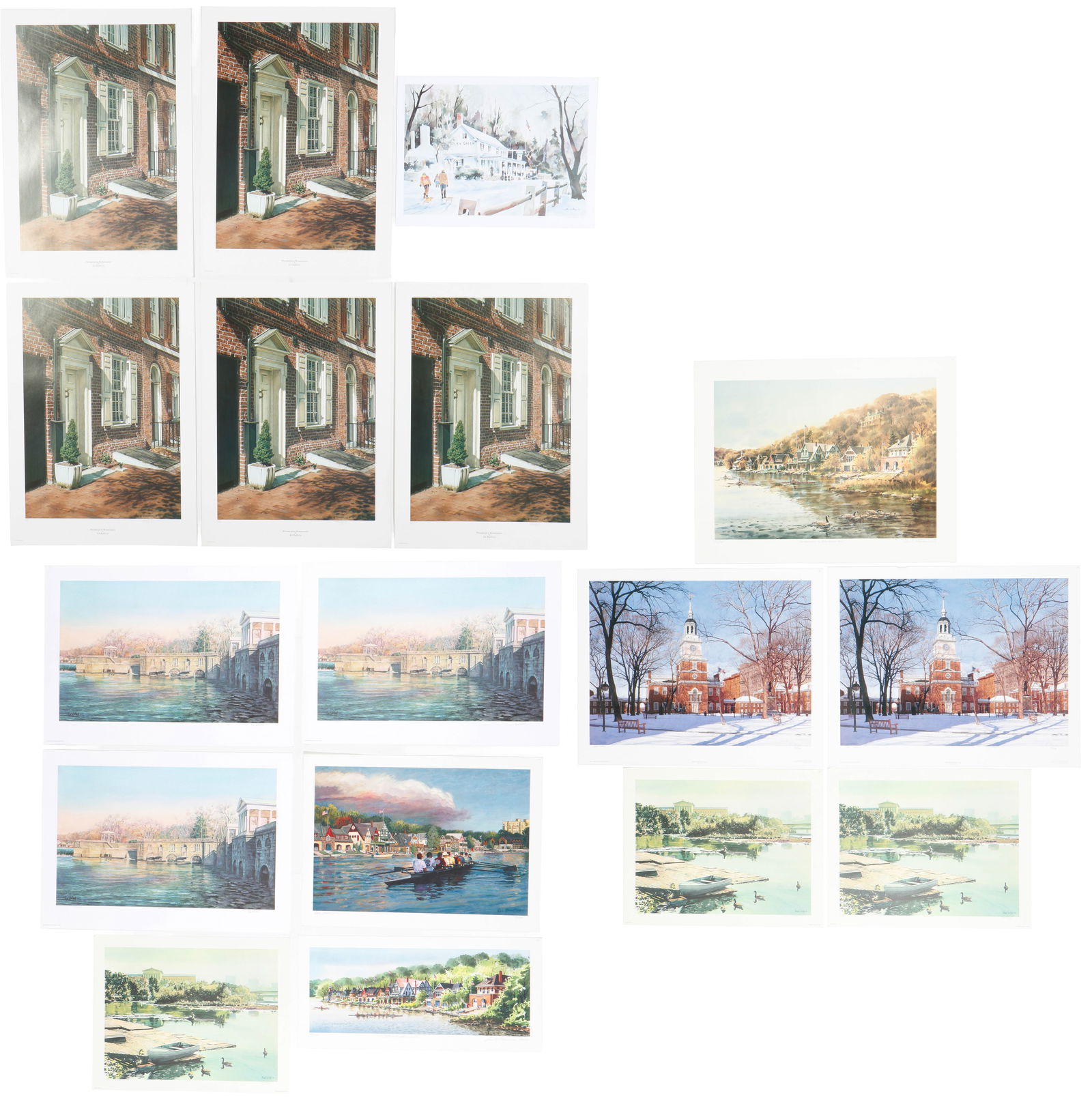 Philadelphia Signed and Numbered Prints (1 of 6)