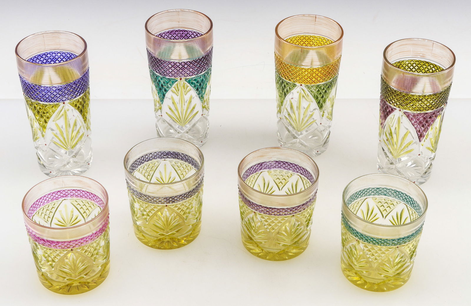 Set of 8 Mid-Century Cocktail Glasses (1 of 6)