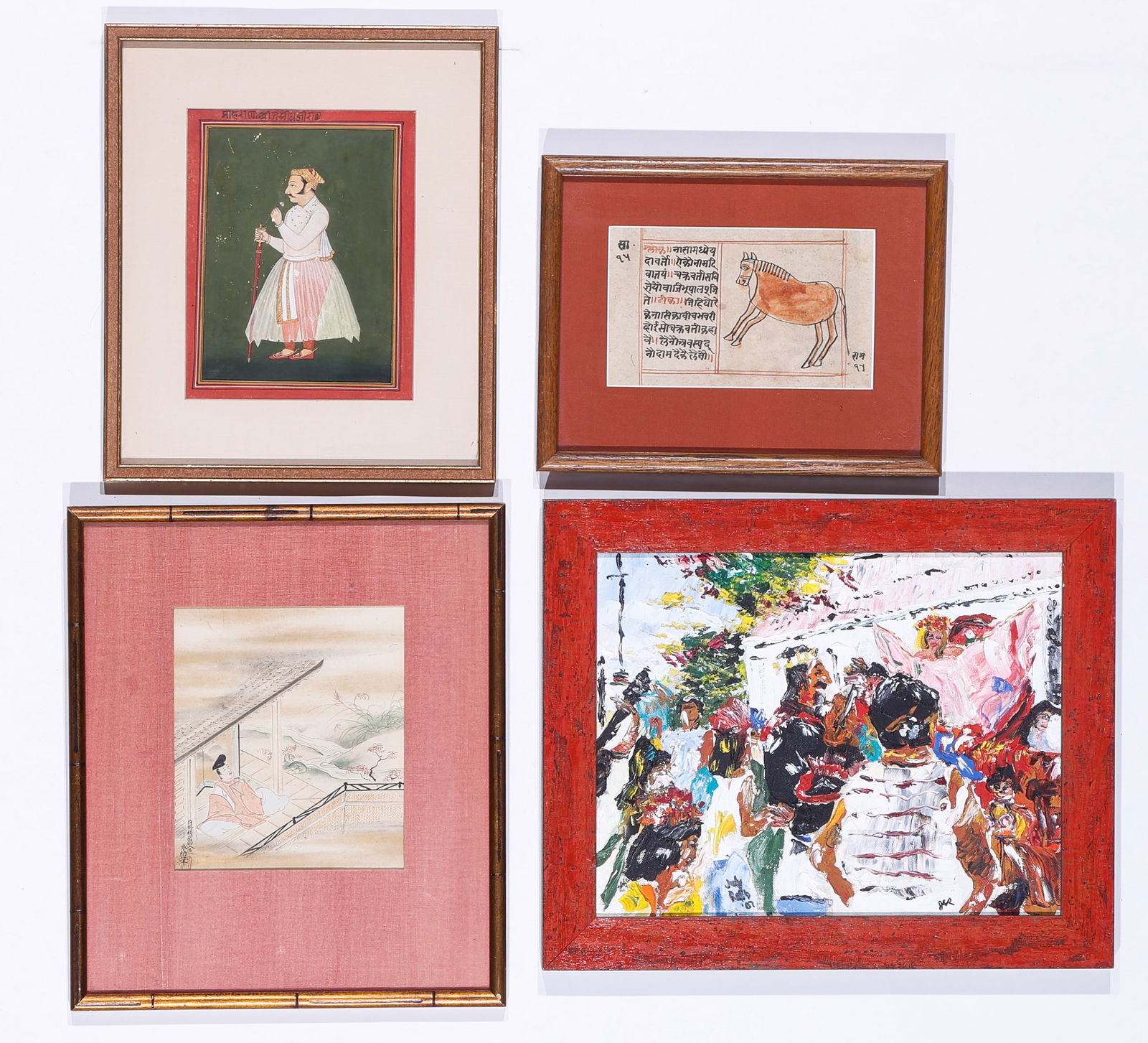 Four Ethnographic Paintings (1 of 6)