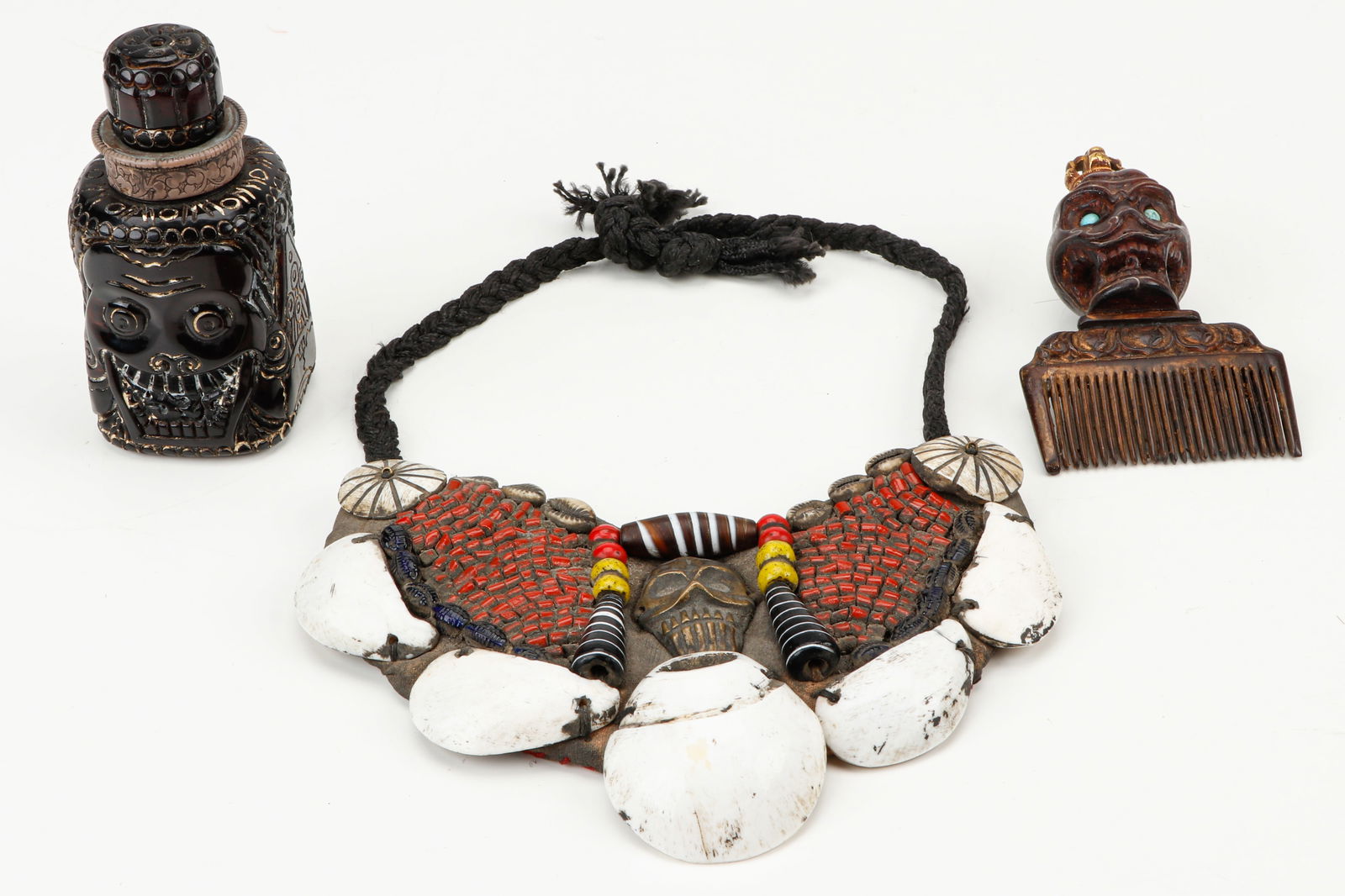 Tibetan and Naga Collector's Lot, 3 Items (1 of 6)