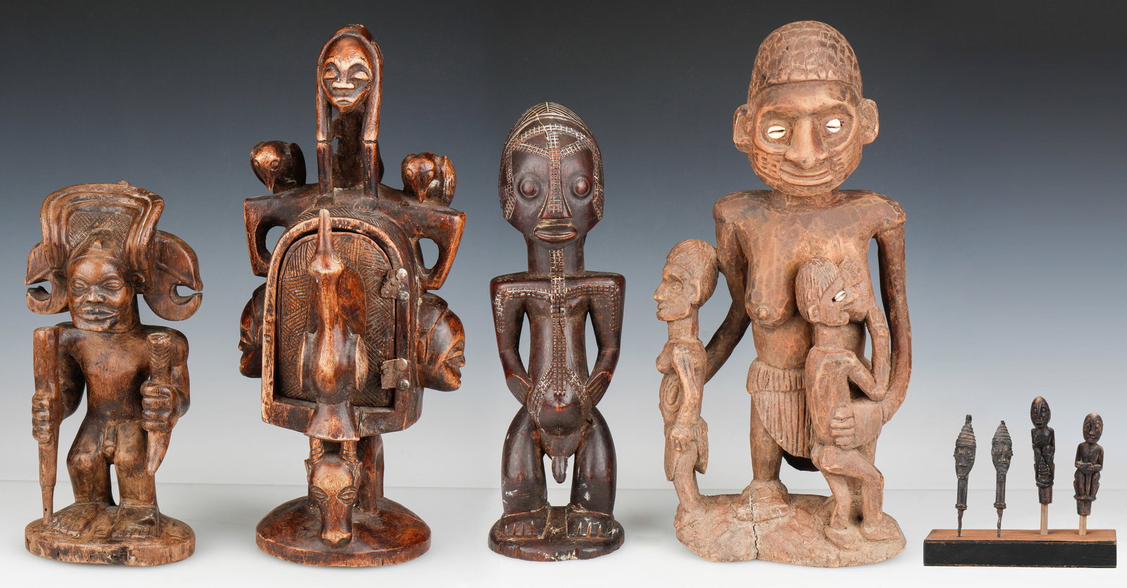 Collector's Lot of African Art, 8 Items (1 of 14)