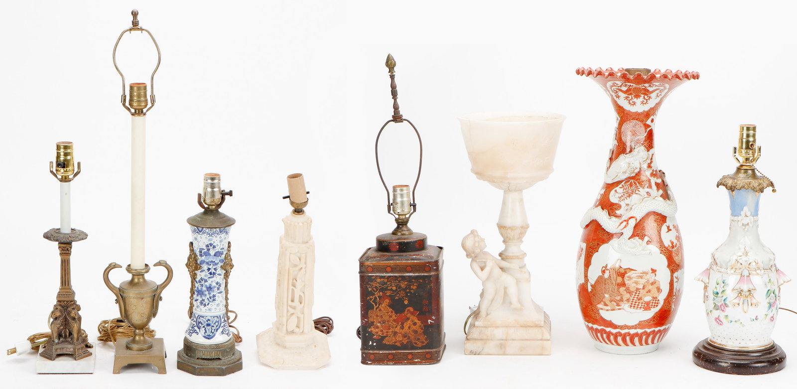 Collector's Lot of 8 Assorted Table Lamps (1 of 7)