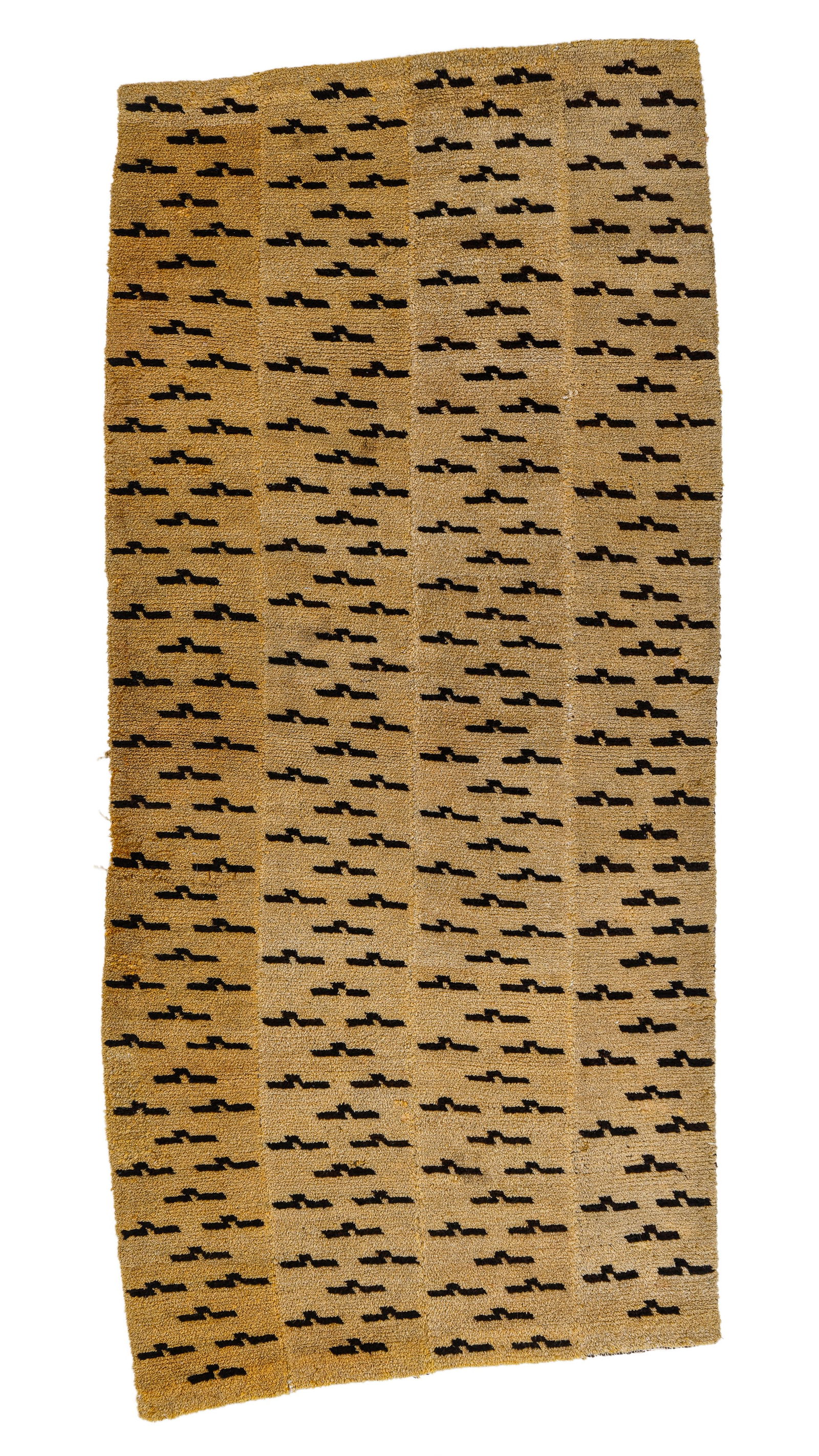 Tiger Rug, Tibet, Ca. 1900, 2'5'' x 5'3''