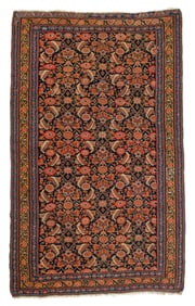Senneh Kilim, Persia, Late 19th C., 4'1'' x 6'9''