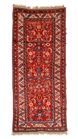 Kazak Rug, Caucasus, Ca. 1900, 3'8'' x 8'9''
