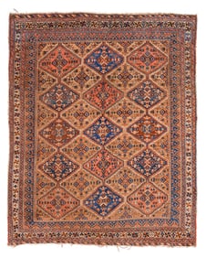 Afshar Rug, Persia, Ca. 1880, 4'0'' x 5'0''