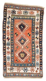 Kazak Rug, Caucasus, Late 19th C., 3'5'' x 6'0''