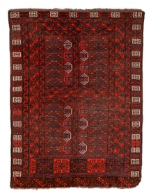 Ersari Rug, Turkmenistan, Late 19th C., 4'8'' x 6'2''